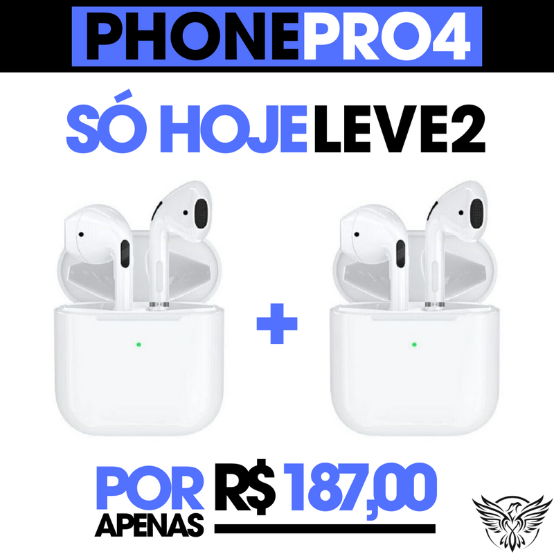 PhonePro4® TSW Fone Bluetooth à Prova D'água